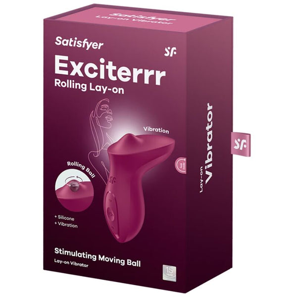 Exciterrr vibrador lay on clítoris fucsia