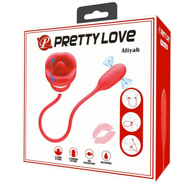Pretty aliyah masturbador boca rojo