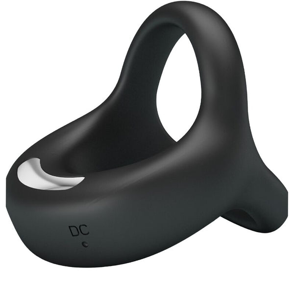 Elliott anillo vibrador negro