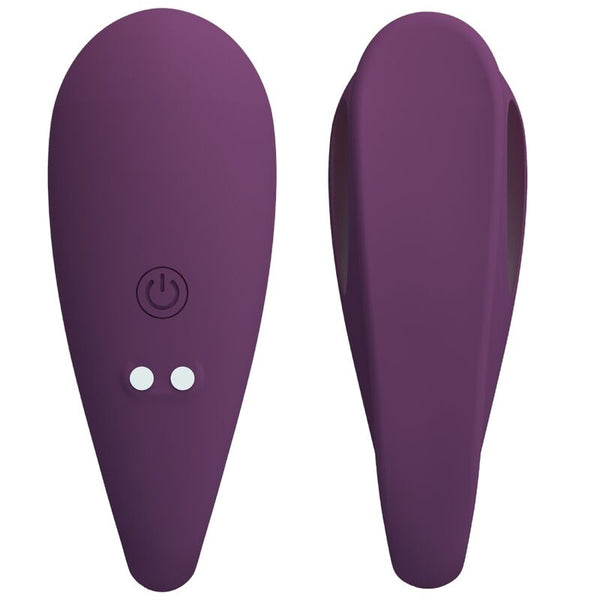 Pretty aari masajeador de clitorís morado