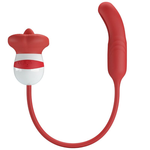 Romance alyss masturbador boca rojo