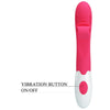 Vibrador y estimulador 30 velocidades rosa
