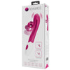 Vibrador y estimulador 30 velocidades rosa