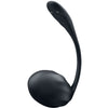 Ribbed petal estimulador Punto G control remoto negro