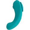 Vibrador para bragas Pleasure con control remoto y 3 velocidades verde