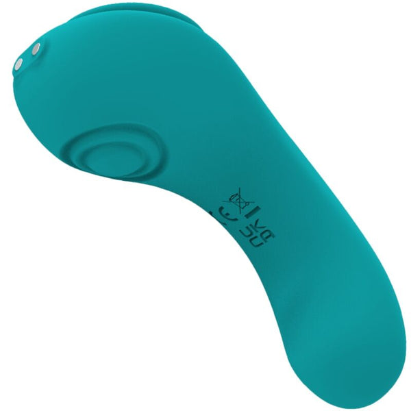 Vibrador para bragas Pleasure con control remoto y 3 velocidades verde