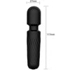 Your magic masajeador y vibrador recargable 10 vibraciones negro