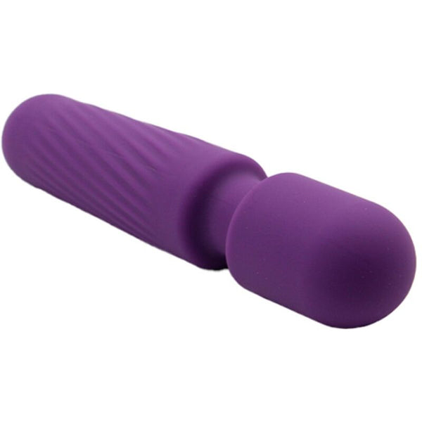 Your magic masajeador y vibrador recargable 10 vibraciones morado