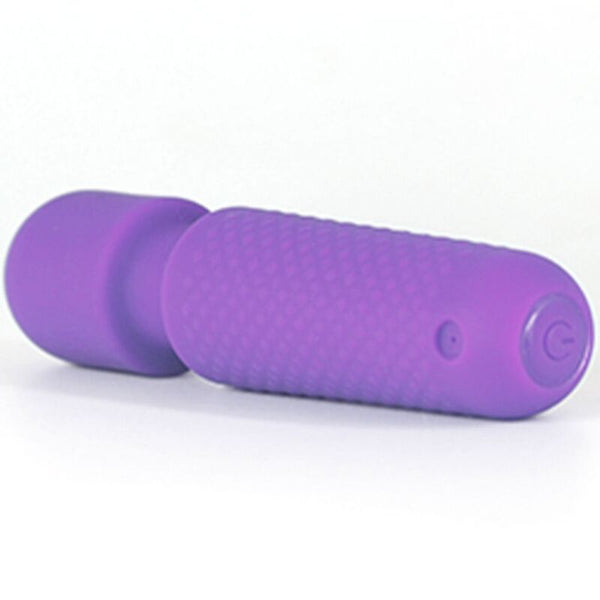 Your magic masajeador y vibrador recargable 10 vibraciones silicona morado