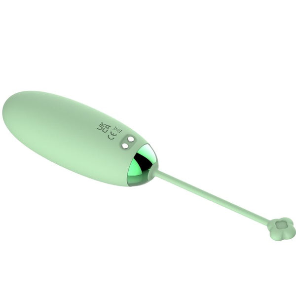 Kitty fun huevo vibrador control remoto 10 vibraciones verde