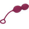 Blossoms pesas vaginales vibrador control remoto 10 vibraciones rojo oscuro