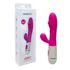 Abby vibrador y estimulador 16 velocidades rosa