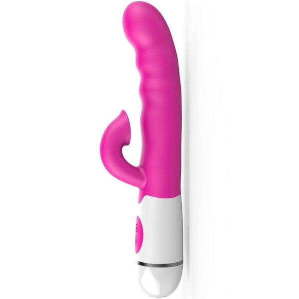 Amir vibrador multifunción con lengua estimuladora 16 velocidades rosa