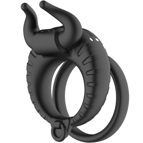 Bull's pasion anillo vibrador 10 velocidades negro