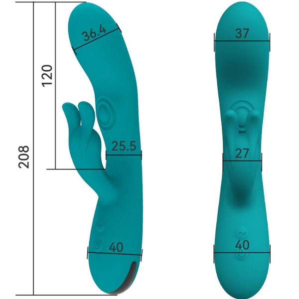 Dancing bunny vibrador rabbit 10 velocidades verde