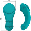Vibrador para bragas Pleasure con control remoto y 3 velocidades verde