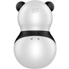 Vibrador blanco y negro satisfyer pocket panda estimulador y