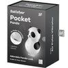 Vibrador blanco y negro satisfyer pocket panda estimulador y