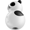 Vibrador blanco y negro satisfyer pocket panda estimulador y