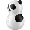 Vibrador blanco y negro satisfyer pocket panda estimulador y