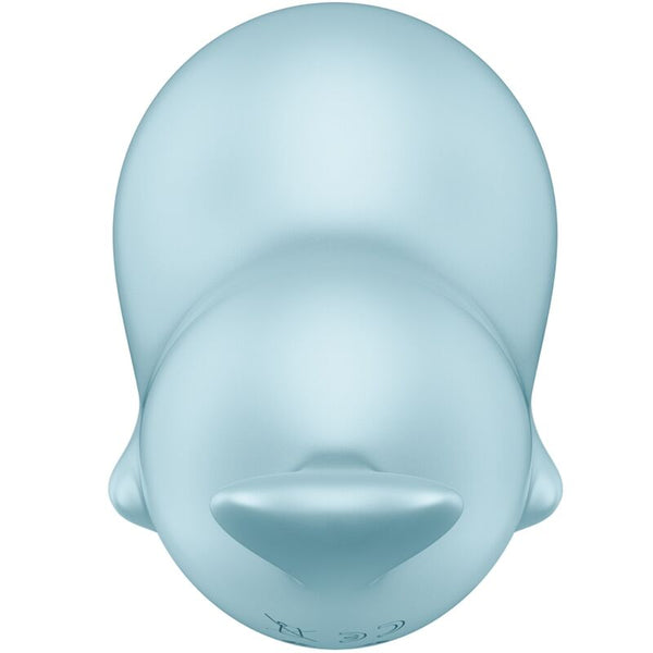 Vibrador azul satisfyer sassy seal estimulador y