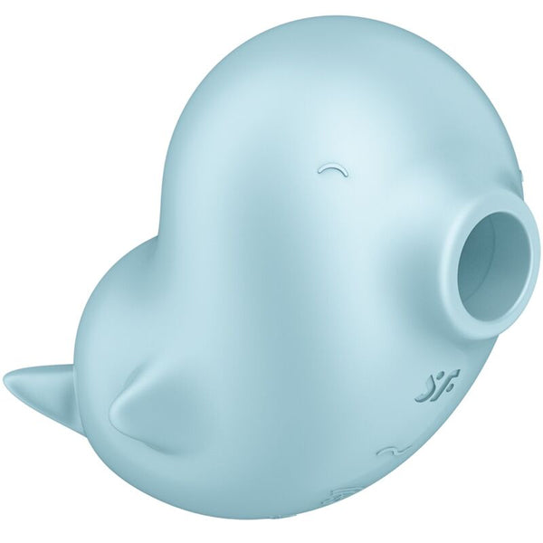 Vibrador azul satisfyer sassy seal estimulador y