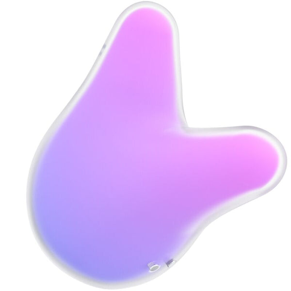 Vibrador violeta y rosa satisfyer mermaid vibes estimulador y