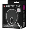 Trap anillo vibrador negro
