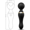 Freeza masajeador y vibrador cabeza flexible negro
