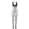 Subblime 951993 body con abertura de rejilla transparente negro talla única