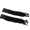 Subblime 952174 body de rejilla con guantes y diamantes negro talla única