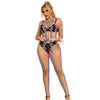 Subblime 952358 body de rejilla cuello halter arcoiris XS/M