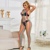 Subblime 952358 body de rejilla cuello halter arcoiris XS/M