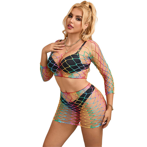 Subblime 952440 set de rejilla 2 piezas manga larga arcoiris talla única