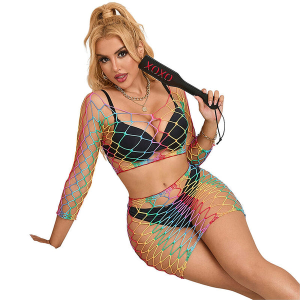 Subblime 952440 set de rejilla 2 piezas manga larga arcoiris talla única