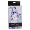 Calexotics nocturnal collar y correa cuero ajustable negro
