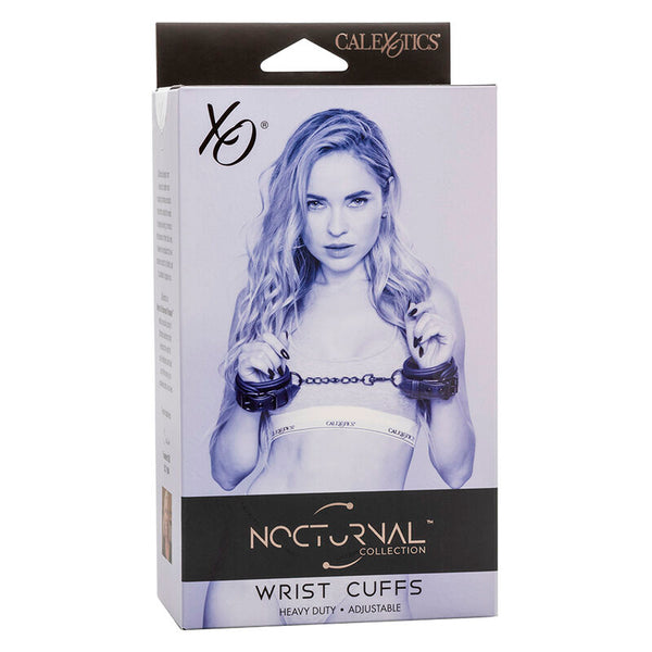 Calexotics nocturnal esposas cuero ajustable negro