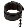 Calexotics nocturnal esposas de tobillo cuero ajustable negro