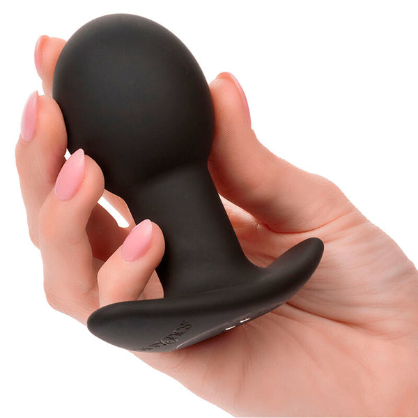Calexotics rock bottom plug anal 10 vibraciones silicona negro