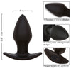 Calexotics rock bottom perfect plug anal 10 vibraciones silicona negro