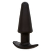 Calexotics rock bottom plug anal cónico 10 vibraciones silicona negro