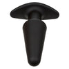 Calexotics rock bottom plug anal cónico 10 vibraciones silicona negro