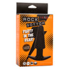 Calexotics rock bottom plug anal cónico 10 vibraciones silicona negro