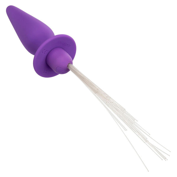 Calexotics southern lights light up plug anal con luces 10 vibraciones silicona violeta