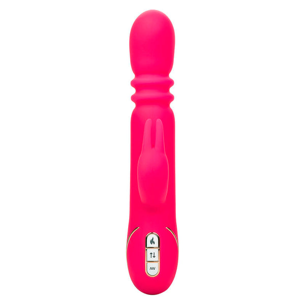 Jack fantasy triple vibrador calentable rabbit rosa