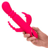 Jack fantasy triple vibrador calentable rabbit rosa