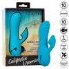 Vibrador y estimulador 10 funciones azul sunset beach seducer