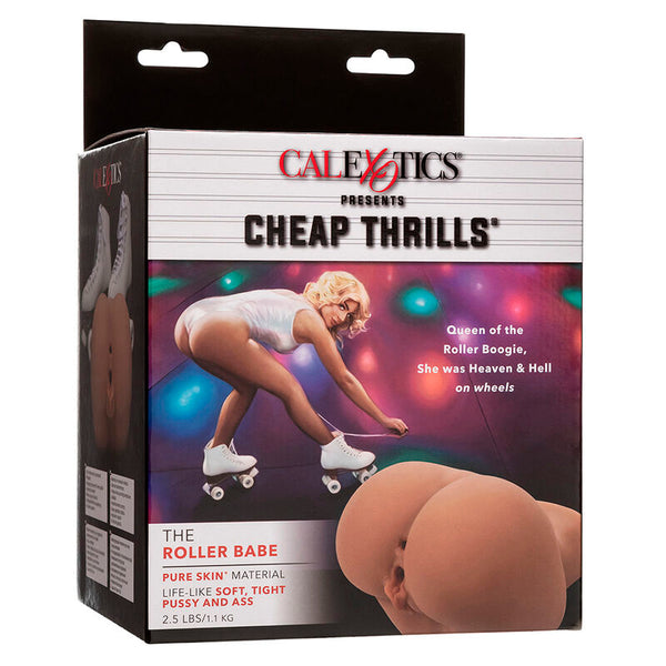 Calexotics the roller babe doble masturbador realístico natural