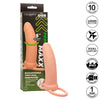 Calexotics maxx doble penetrador grueso 10 vibraciones natural