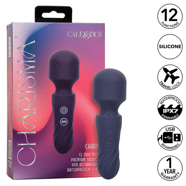 Calexotics charisma charm masajeador 12 funciones morado